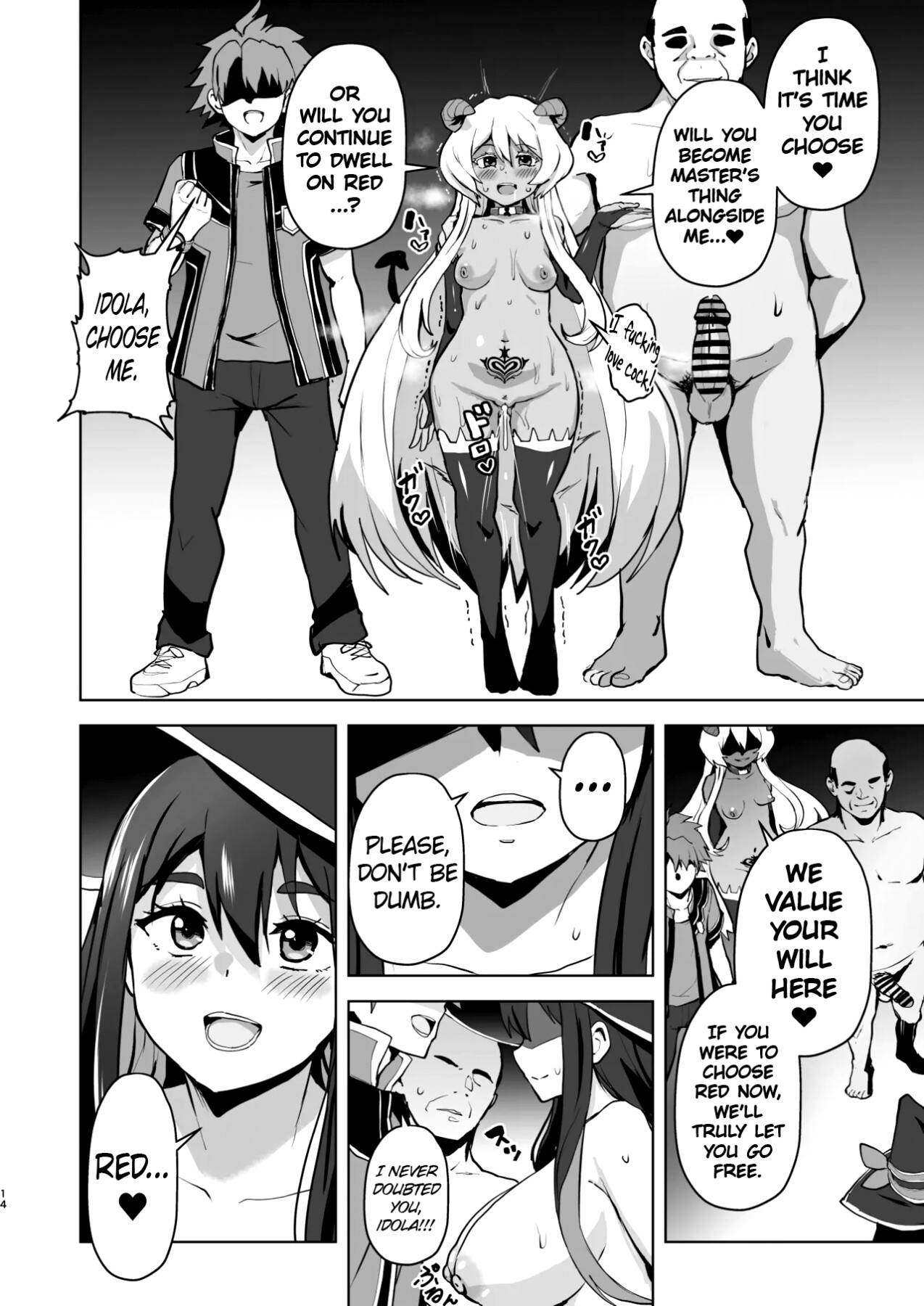 Hentai Manga Comic-Privilege erotic magic, the fall of a happy succubus-Read-13